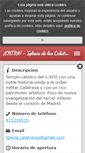 Mobile Screenshot of iglesiacalatravas.com